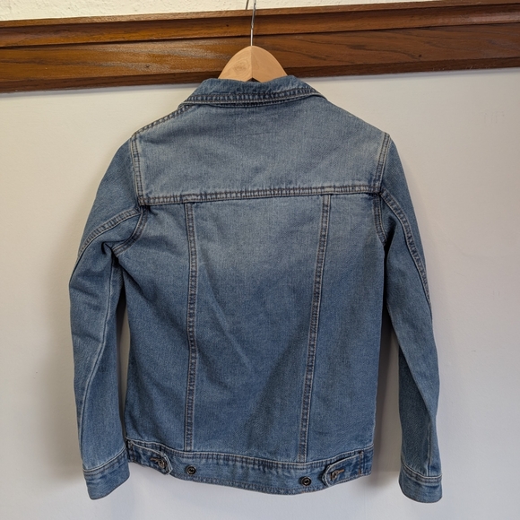 Denim Jean Jacket Youth Kids 10/12 Blue Urban Heritage - Picture 2 of 6